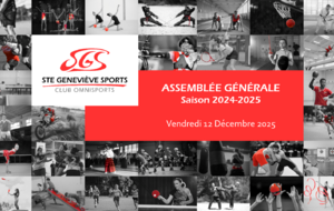 Assemblée Générale SGS - Saison 2024-2025